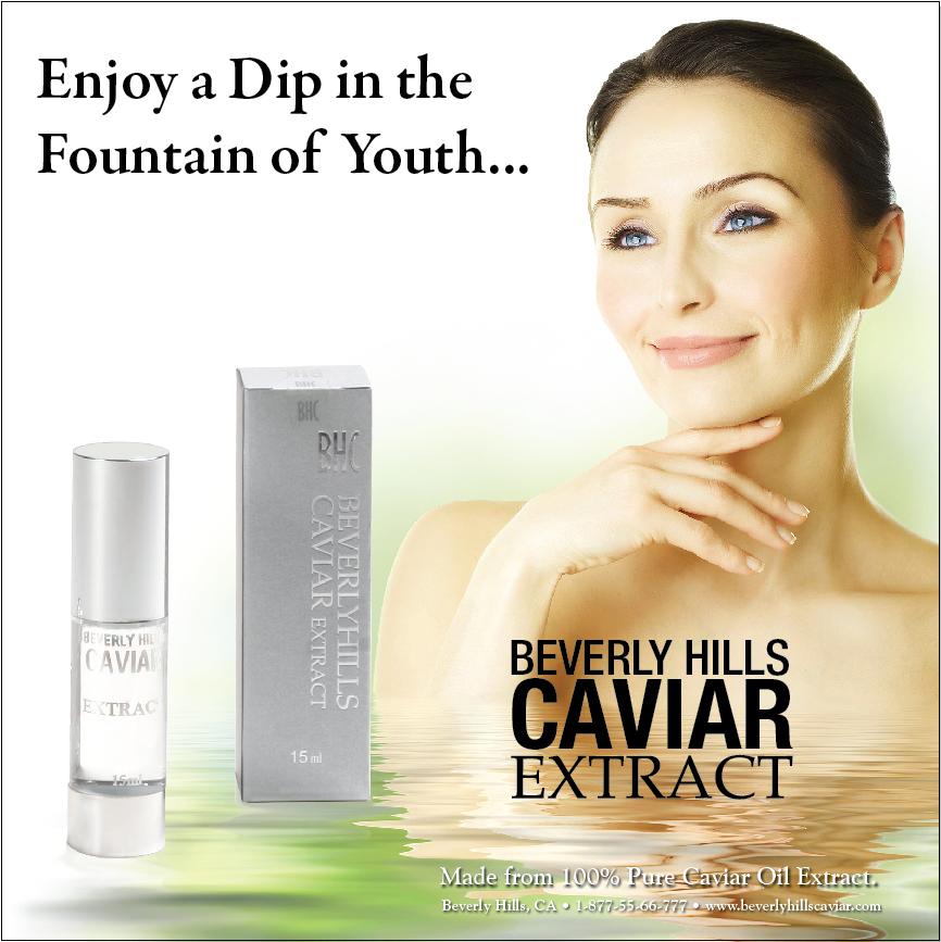 Caviar Extract Oil, Anti Aging Caviar Skin Care Treatment, Skin Care Product With Caviar