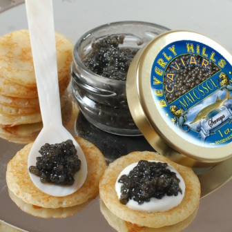 All Natural Mini Cocktail Blinis (150 grams Container)
