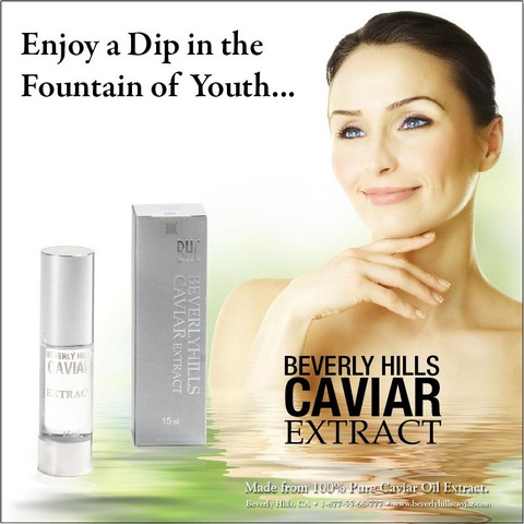 Caviar Facial - Caviar Serum - Caviar Extract - Anti Aging Caviar Skin Care Treatment