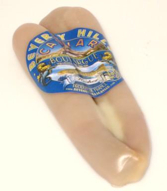 Poutargue :: Kosher Boutargue :: Beeswax Bottarga :: Mediterranean Caviar