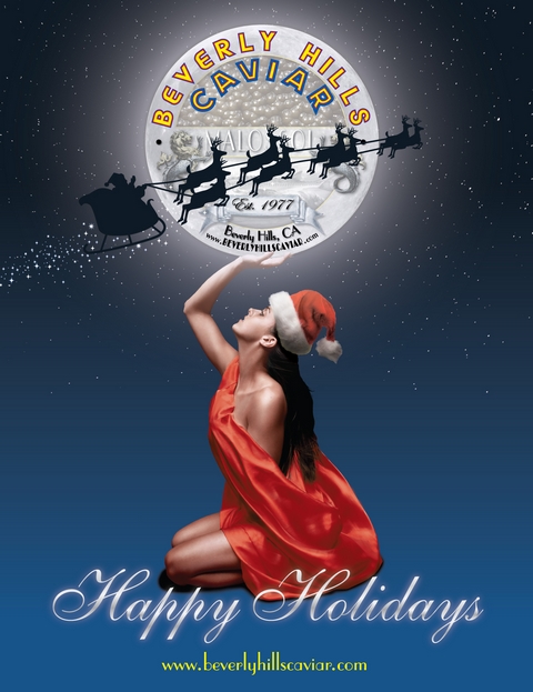 Beverly Hills Caviar, Happy Holidays, Holiday Celebrations, Christmas Caviar, New Years Caviar