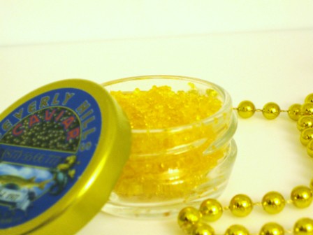 Citrus - Yellow Sushi Caviar 1.1 Pound Pail